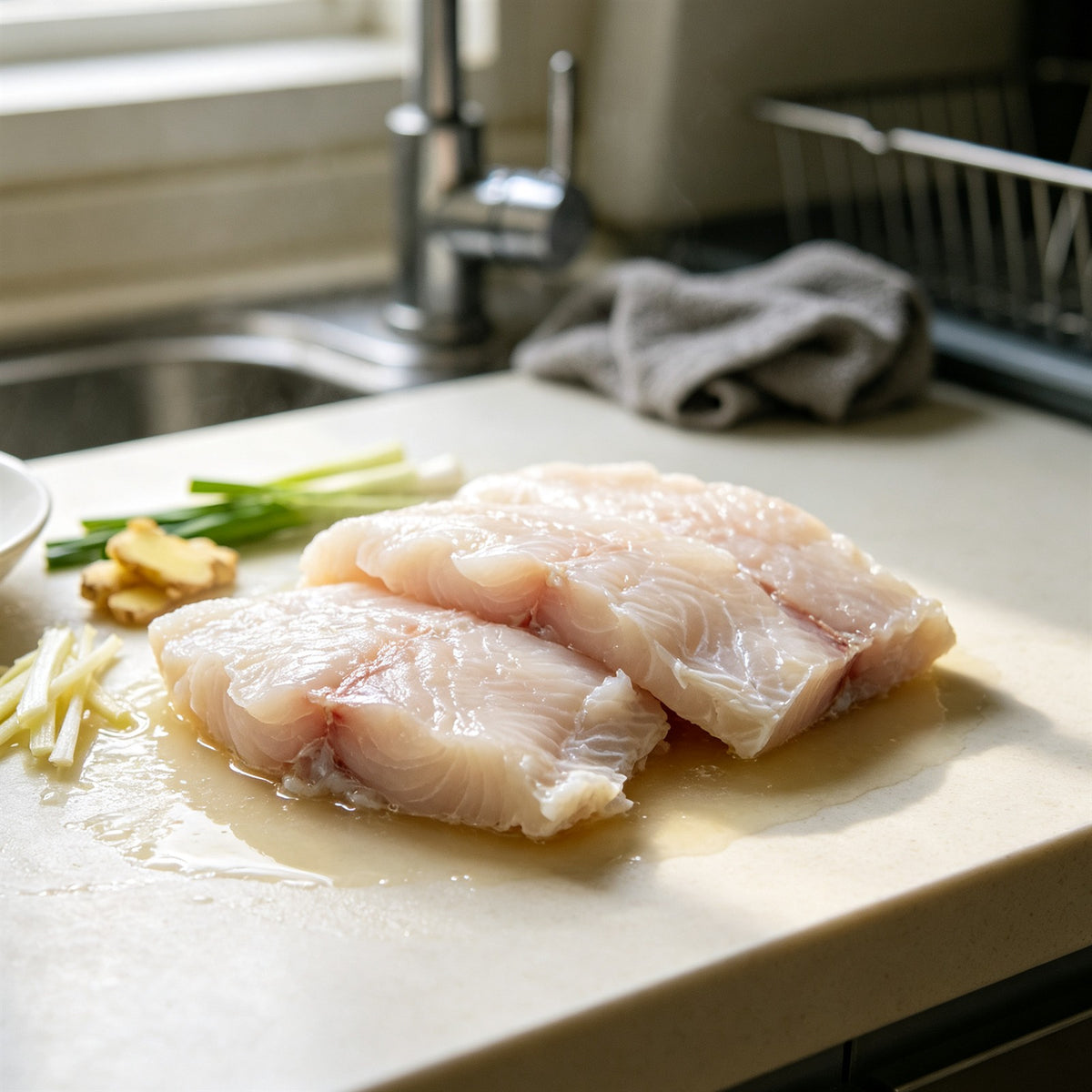 Fresh Skinless White Fish Fillets