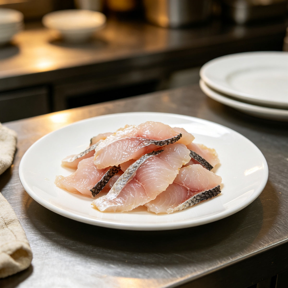 Fresh Skin-On White Fish Fillets