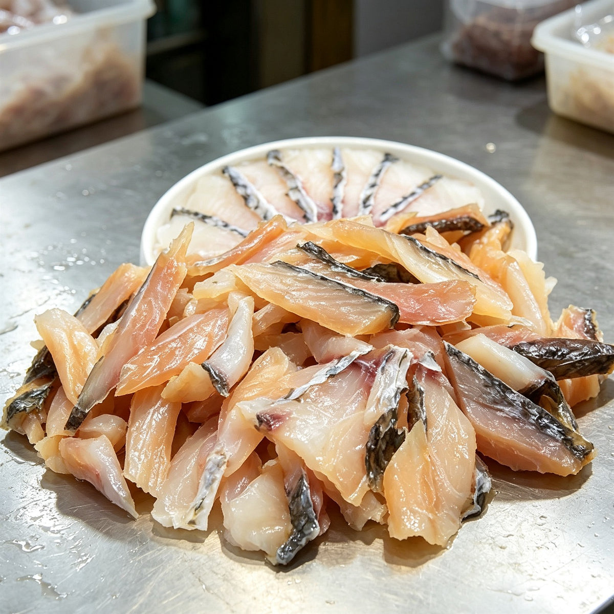 Fresh Skin-On White Fish Fillets