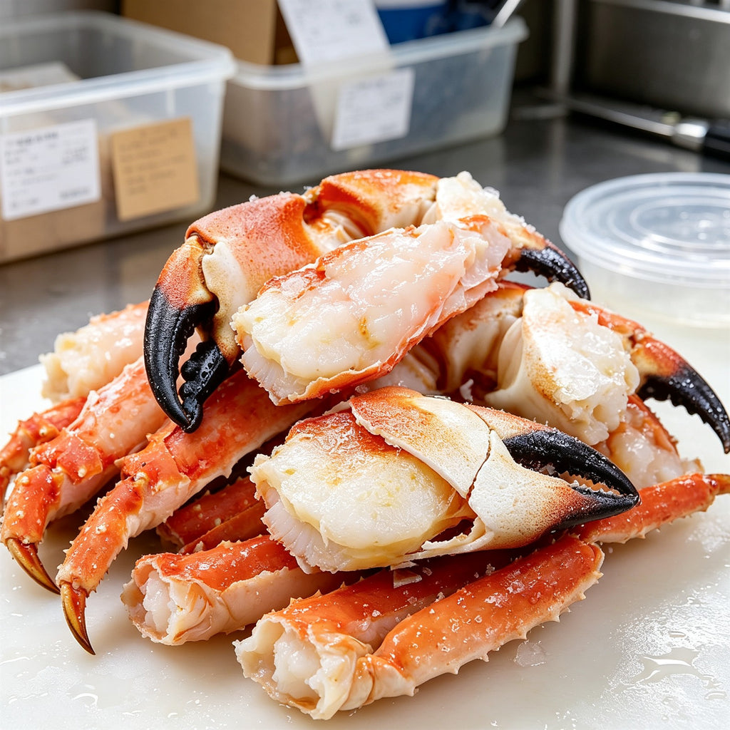 Cooked Split King Crab Claws